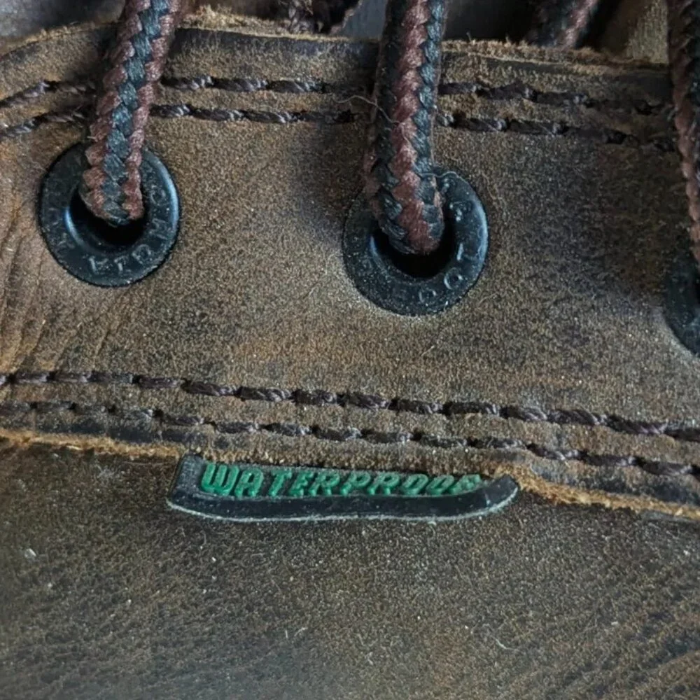 Georgia Boot Co. Men's 8 in. 100G Insulated Safety Toe Leather Boot - Size 10 D
